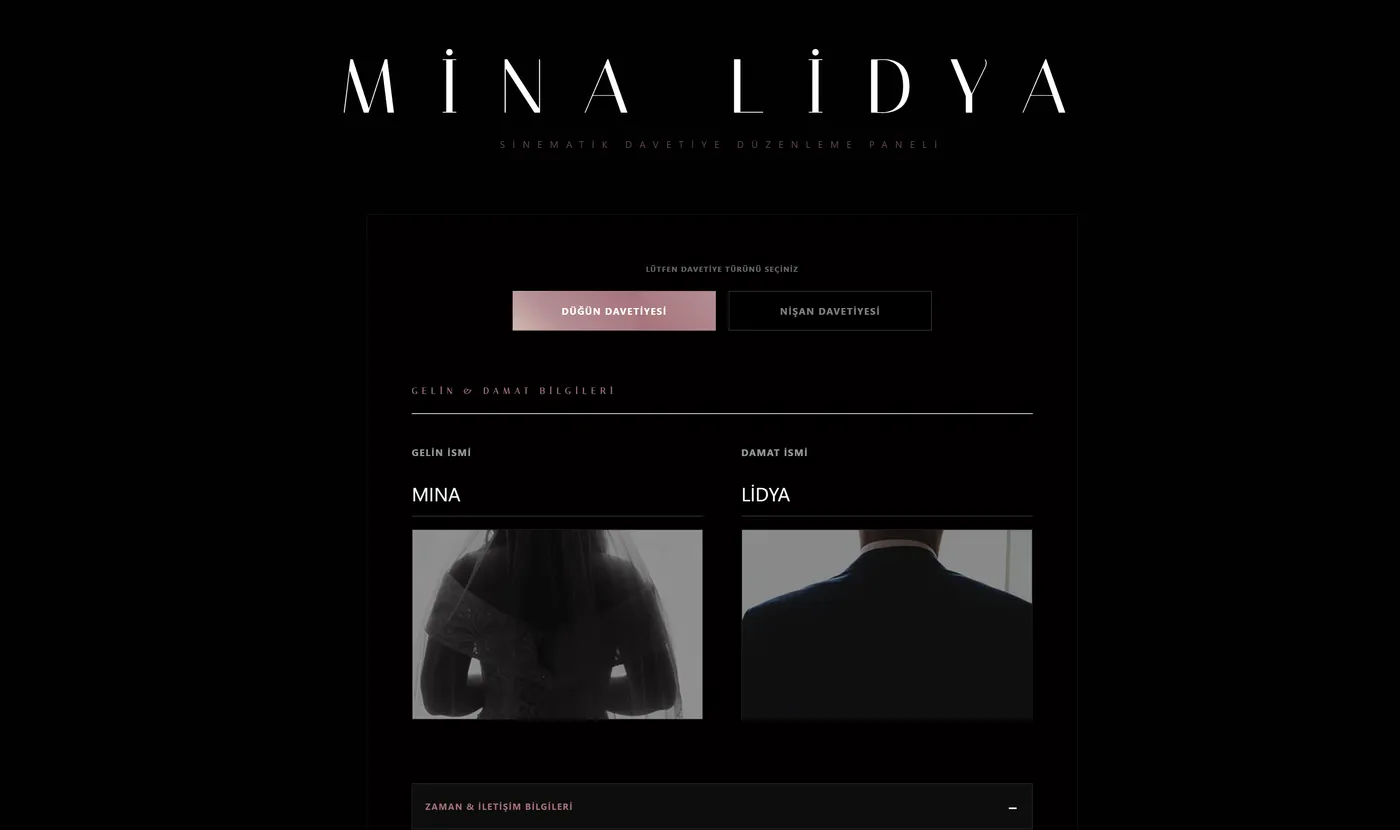 Davetiye Minalidya